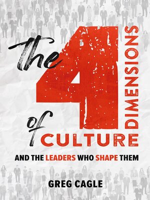 cover image of The 4 Dimensions of Culture